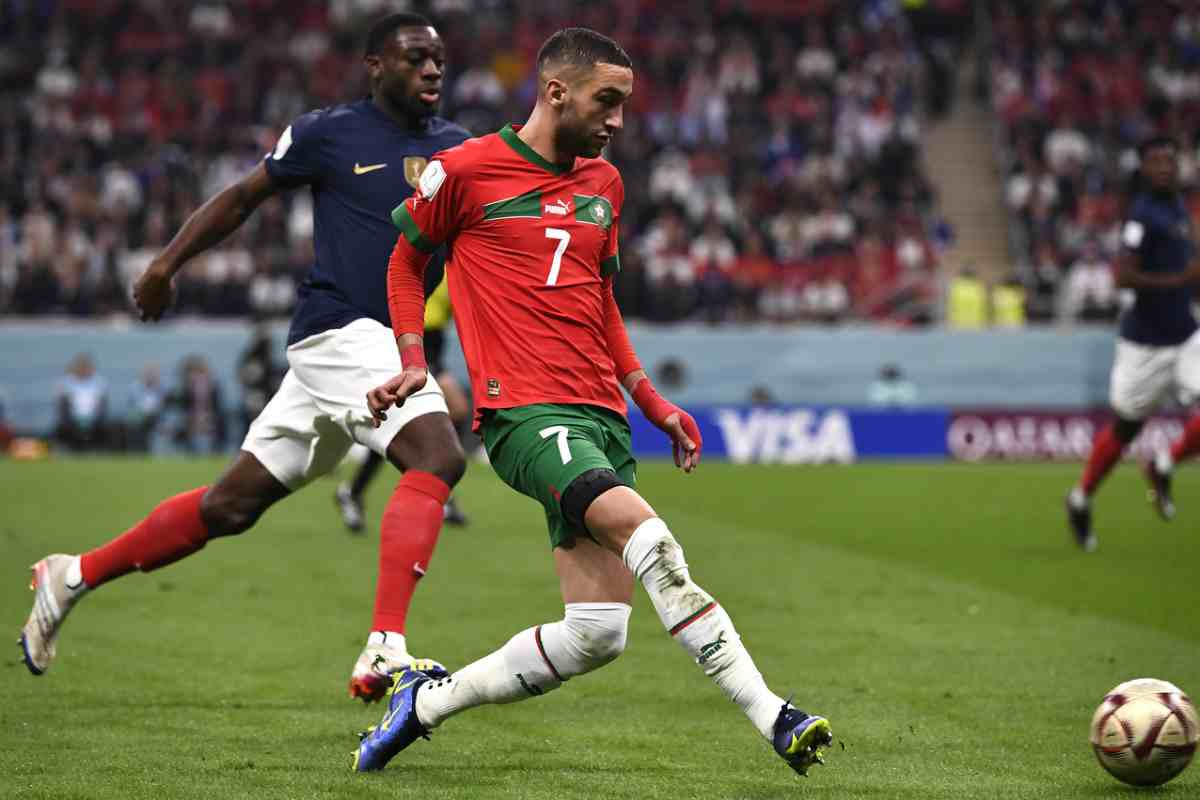 Hakim Ziyech potrebbe lasciare il Chelsea