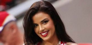 Ivana Knoll Nations League scollatura minigonna