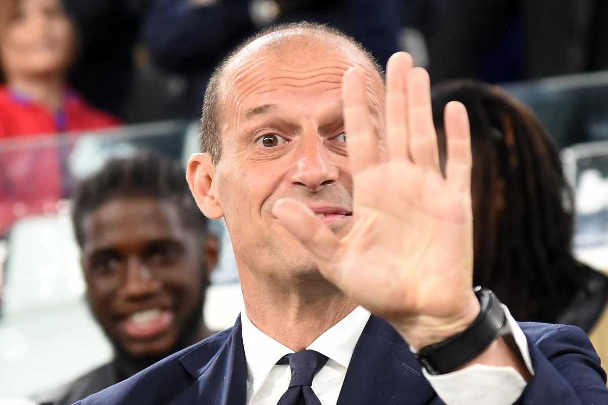 Massimiliano Allegri saluta il suo ex giocatore