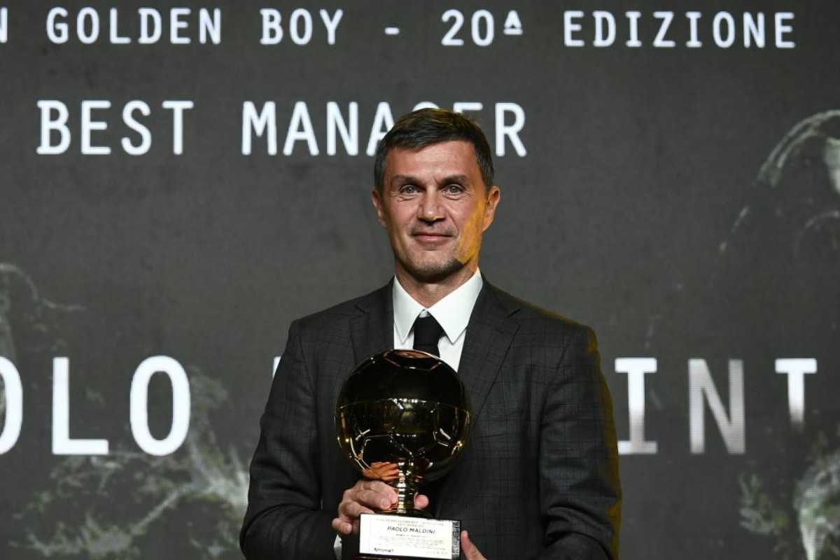 Paolo Maldini premiato nel 2022