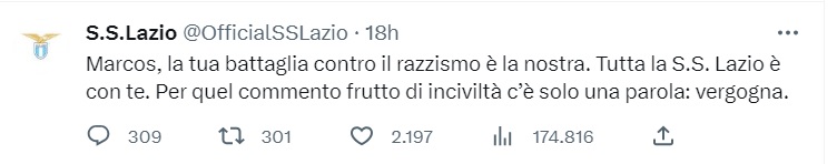 Marcos Antonio razzismo