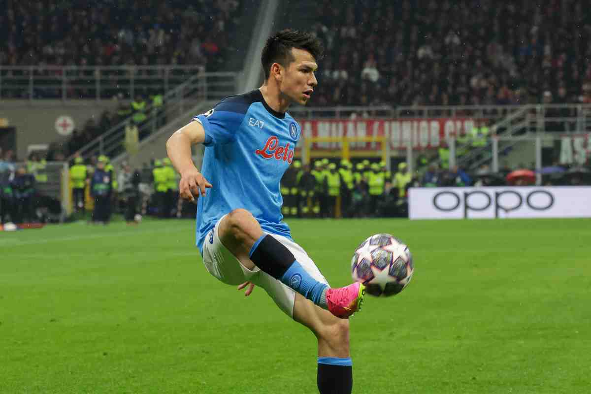 Lozano fuori rosa