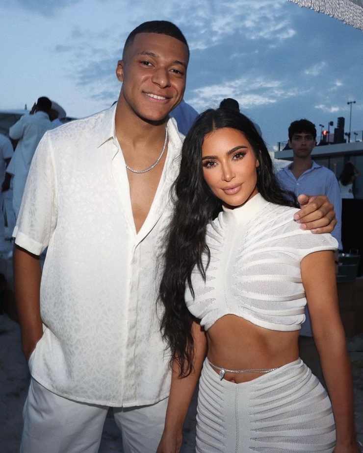 mbappe e kim kardashian insieme