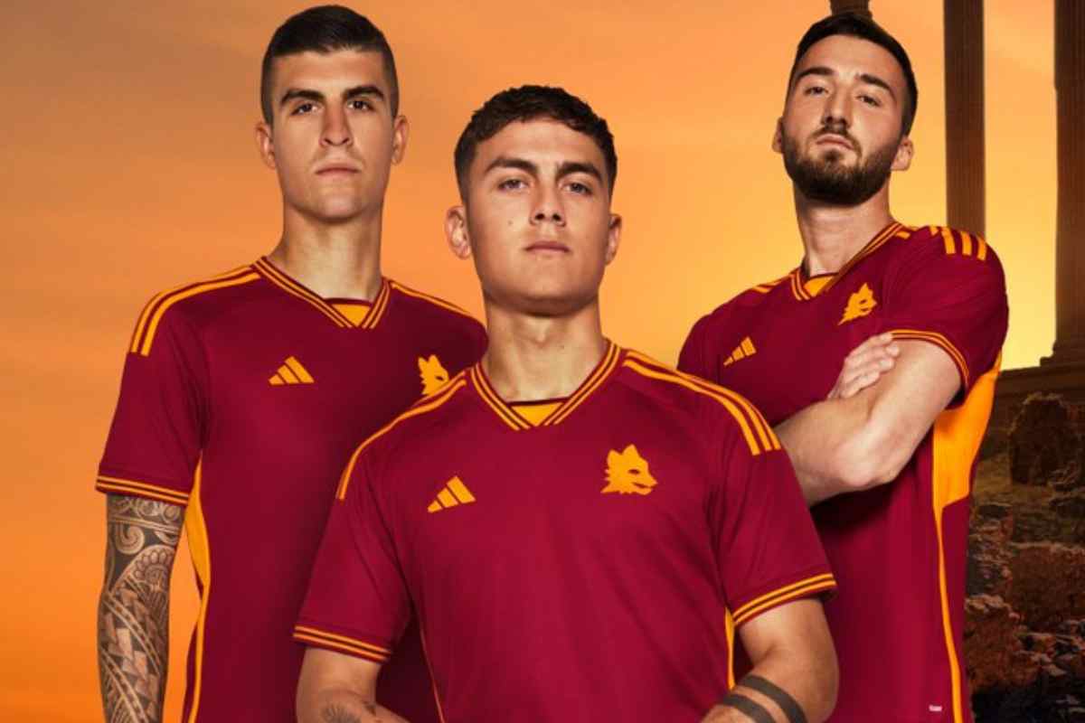 nuova maglia roma 2023 24 adidas Dybala