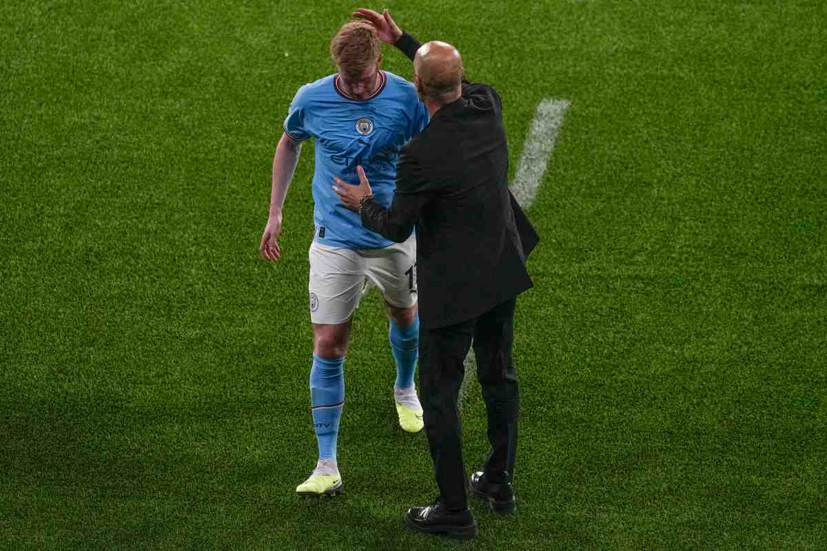 infortunio De Bruyne