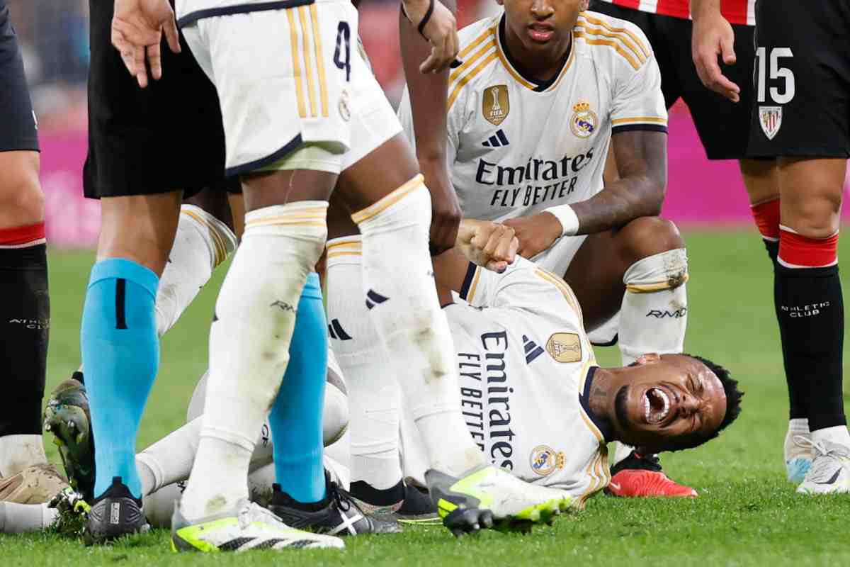 Eder Militao disperato dopo l'infortunio