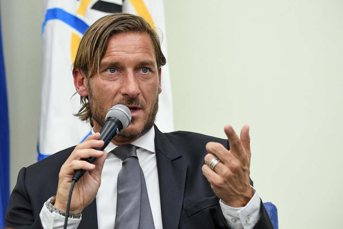 Totti, un momento emozionante per l'ex capitano della Roma