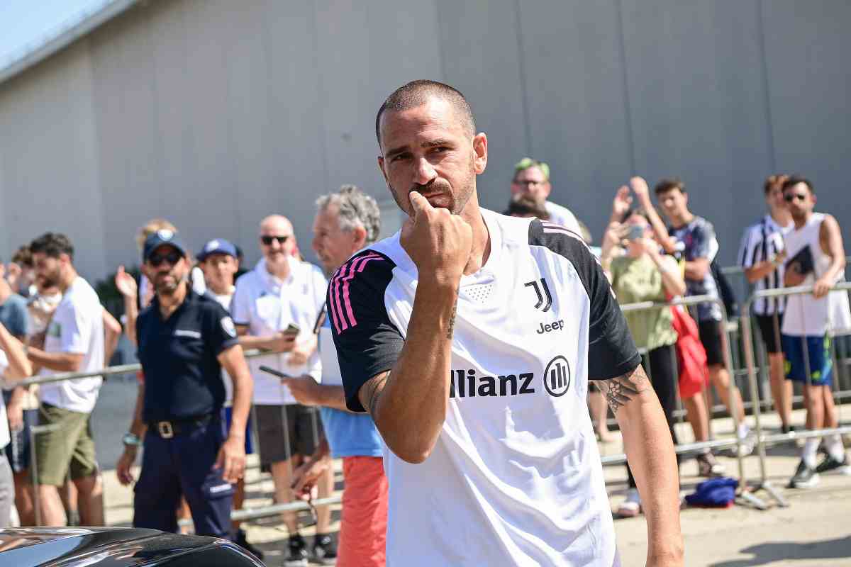 Bonucci vicino all'addio alla Juventus: il difensore reta vicino casa