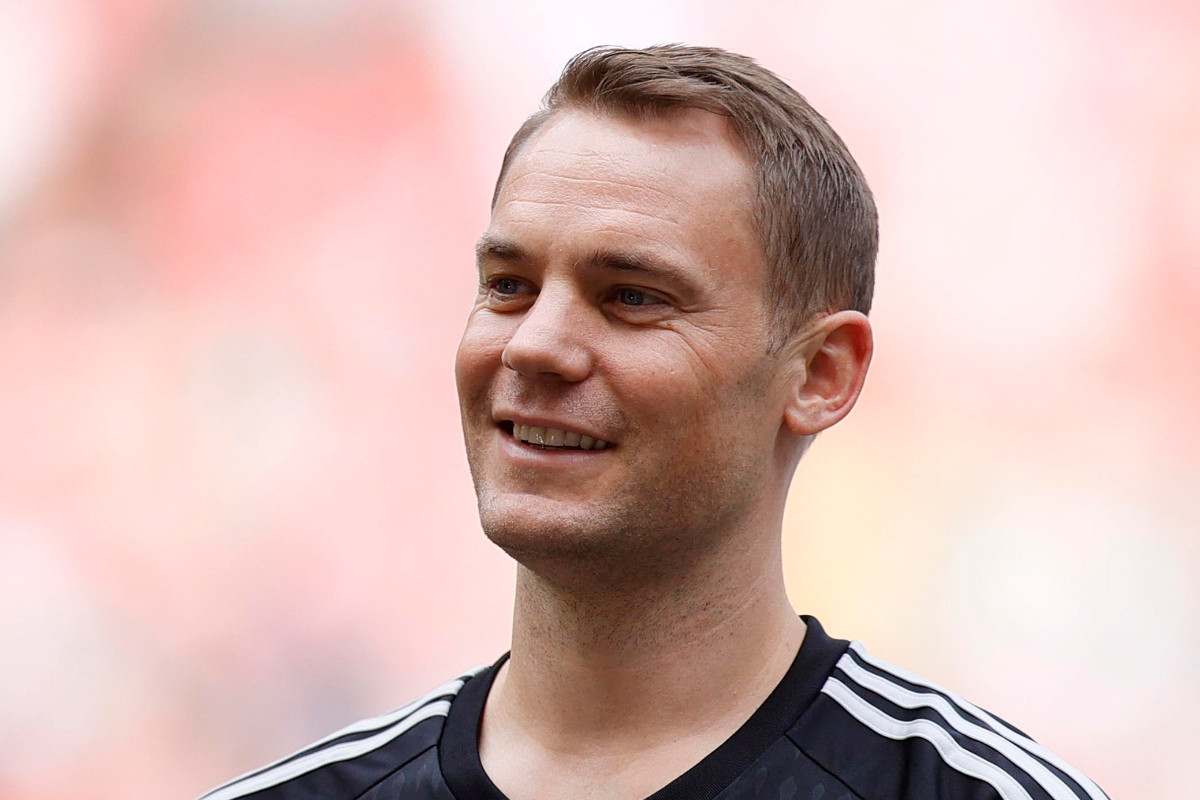 Manuel Neuer sorridente