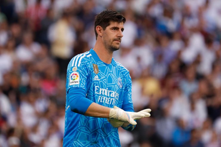 Thibaut Courtois in campo
