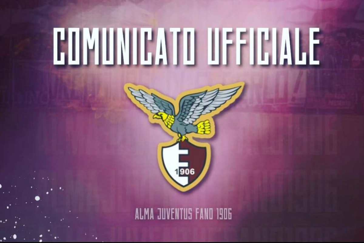 Comunicato ufficiale Juventus Alma Fano