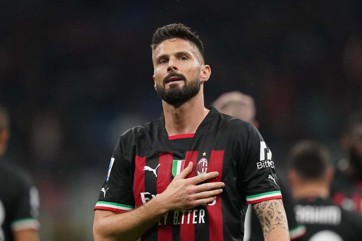 Calciomercato Milan Giroud Arabia Saudita