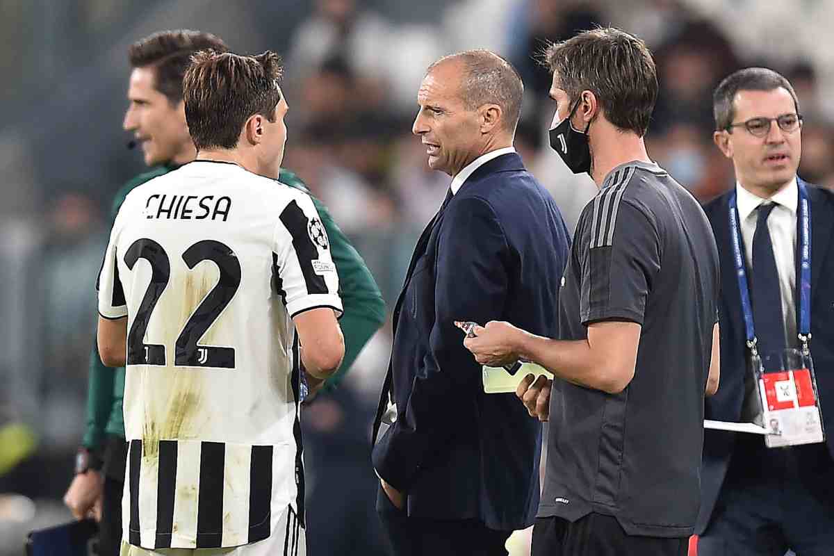 Allegri pungola Chiesa: ultimatum del tecnico