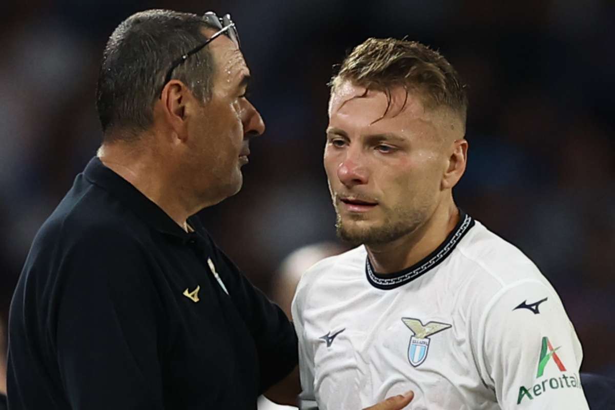 Immobile contro Sarri scoppia il caso