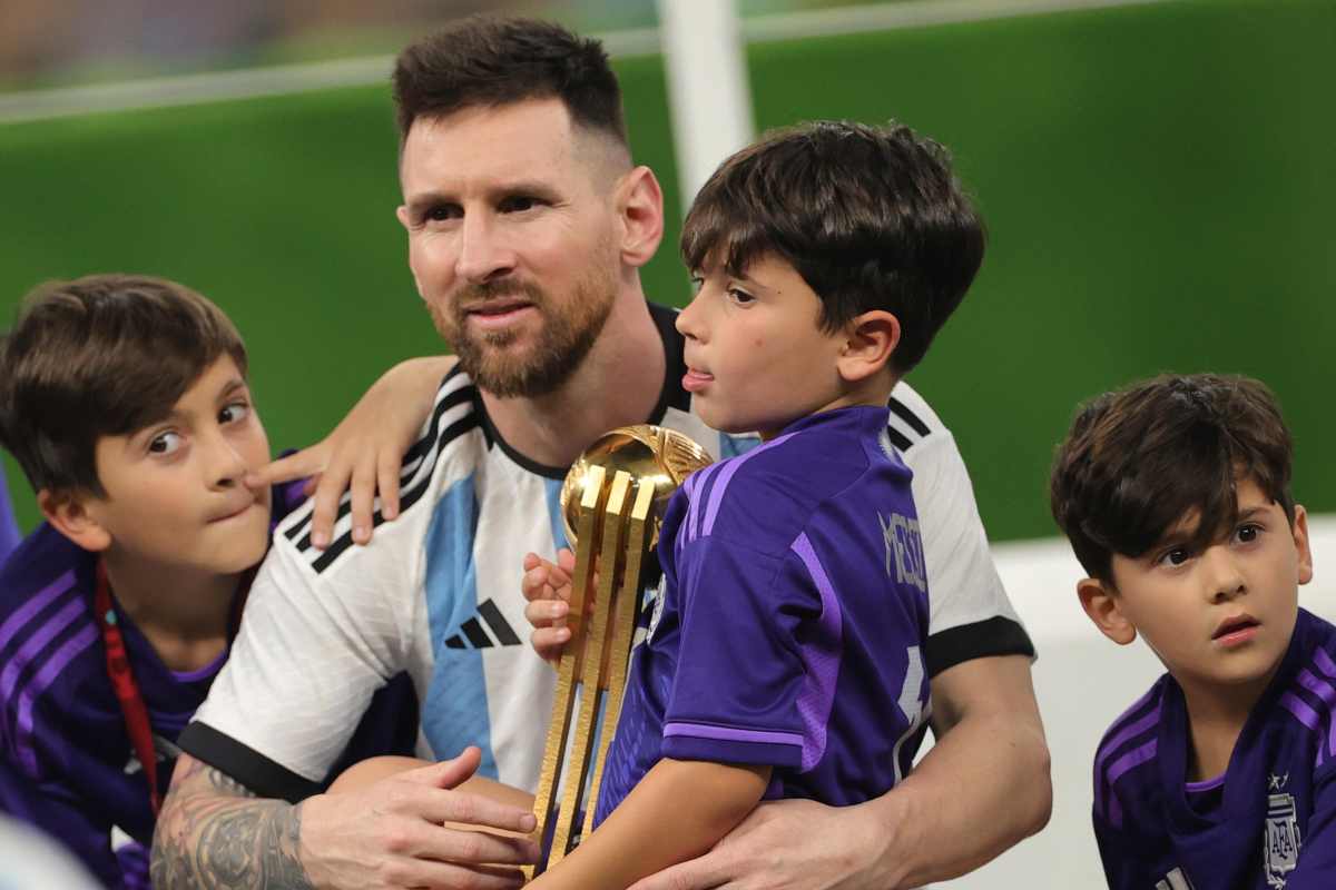 messi decisione figli