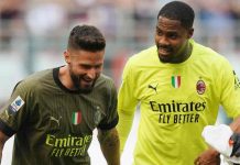 Milan Lazio Giroud Leao Maignan