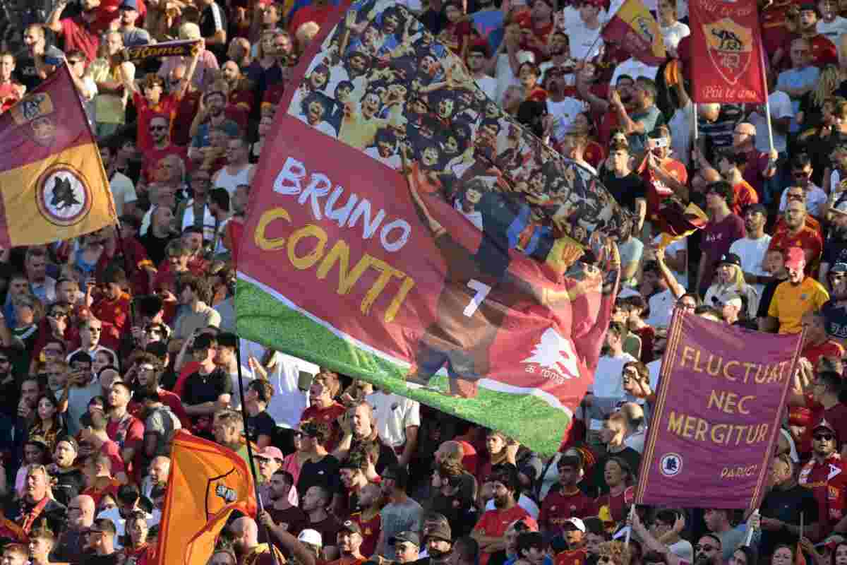 Roma Frosinone Di Francesco conferenza tifosi