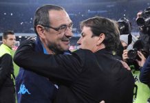 Sarri Lazio in ritiro