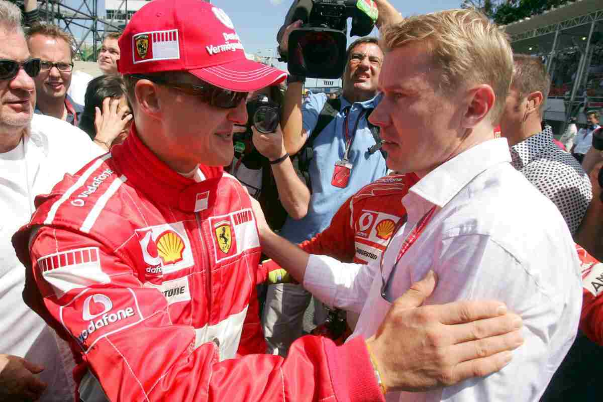 Schumacher, le splendide parole di Hakkinen