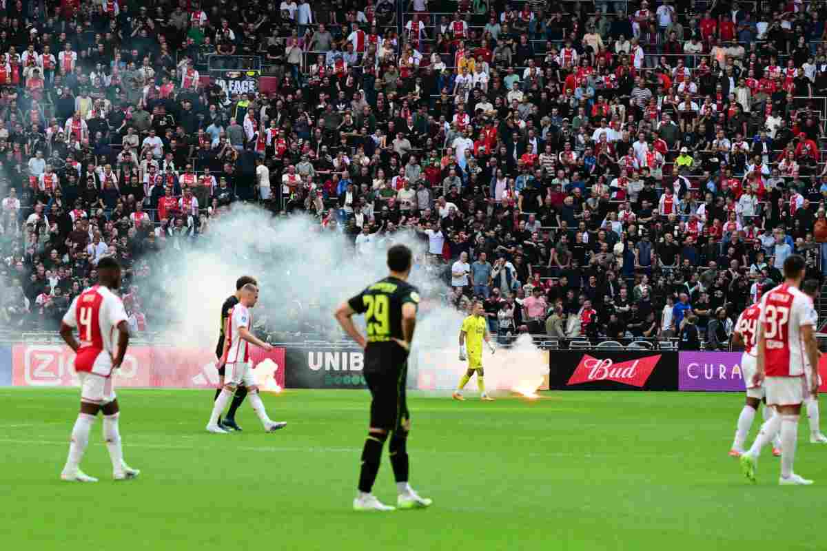 Ajax Feyenoord interrotta