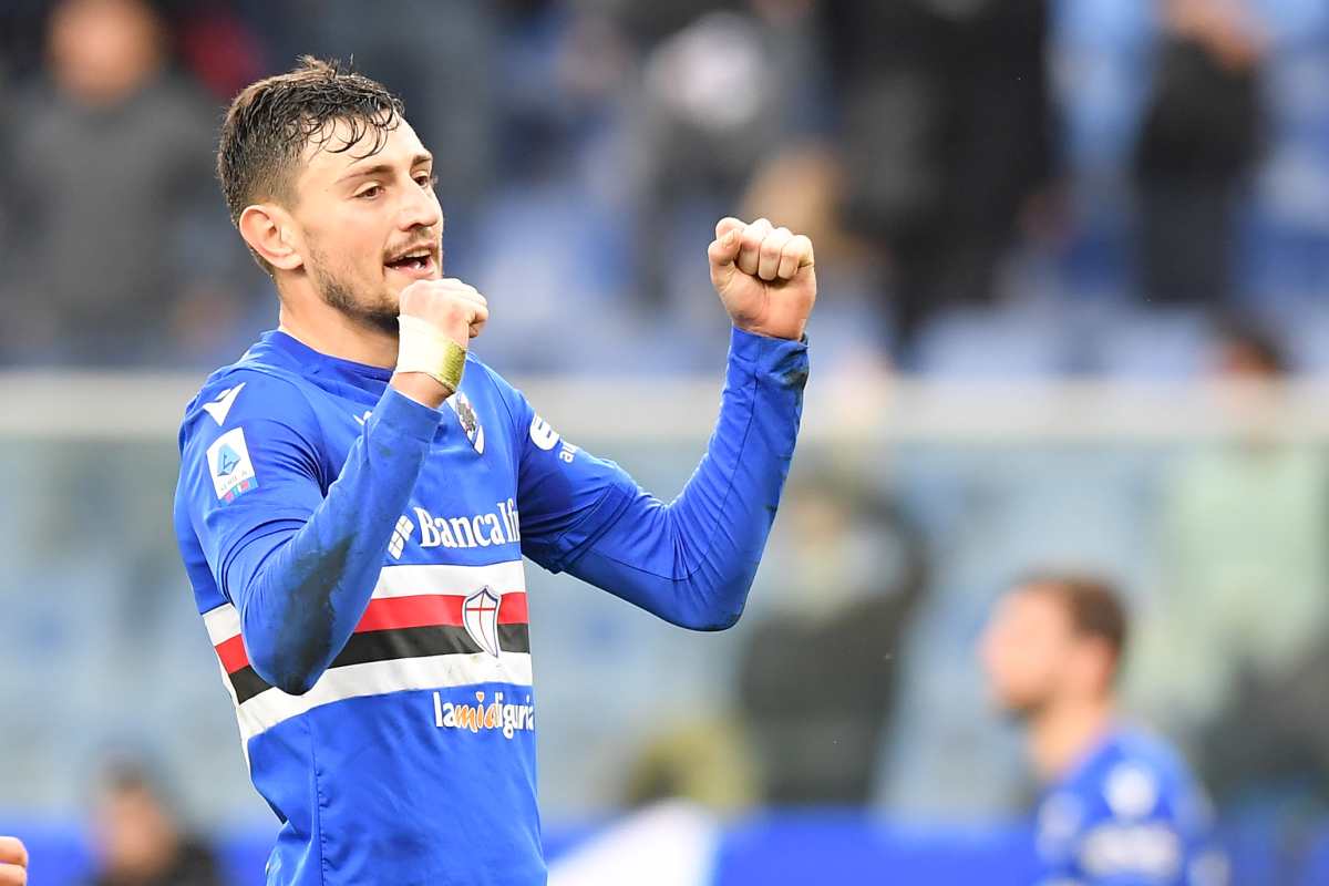 Infortunio Sampdoria Ferrari