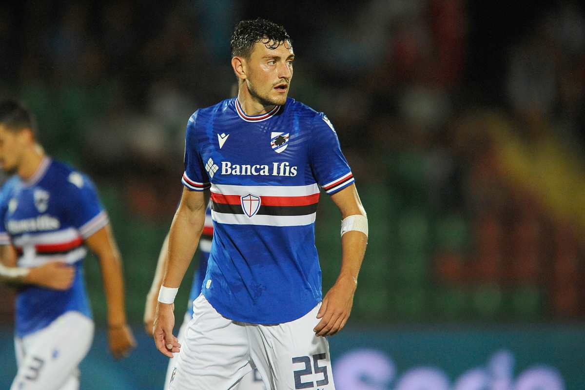 Infortunio Sampdoria Ferrari
