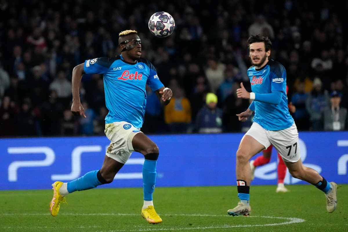 Napoli futuro Kvaraskhelia Osimhen