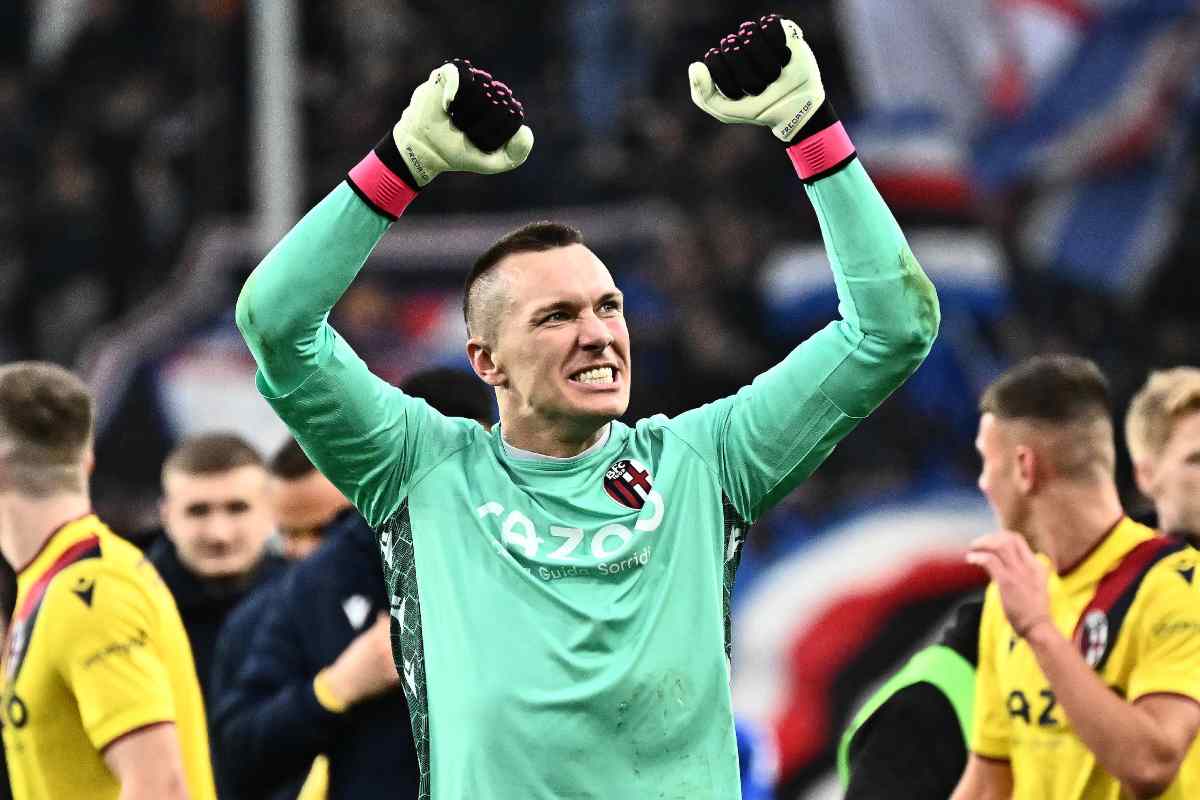 Bologna infortunio Skorupski