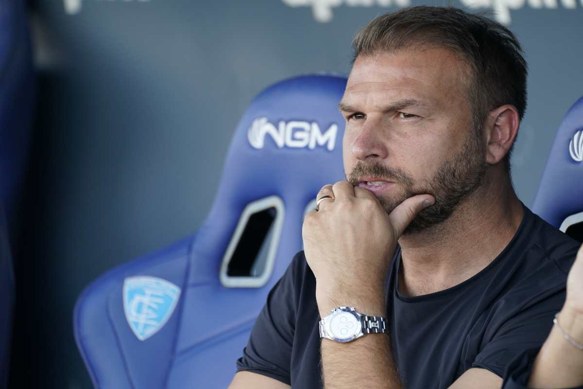 esonero paolo zanetti empoli