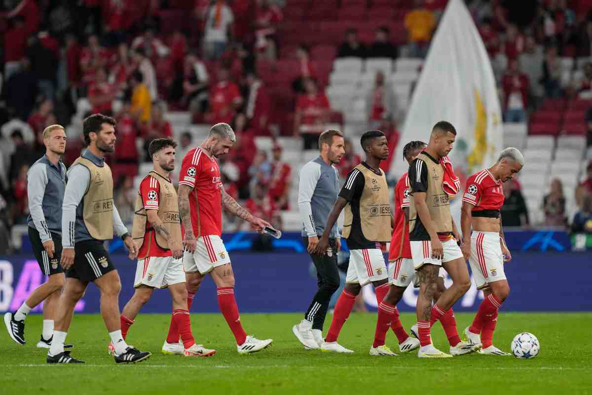 Benfica, non convocato Joao Victor