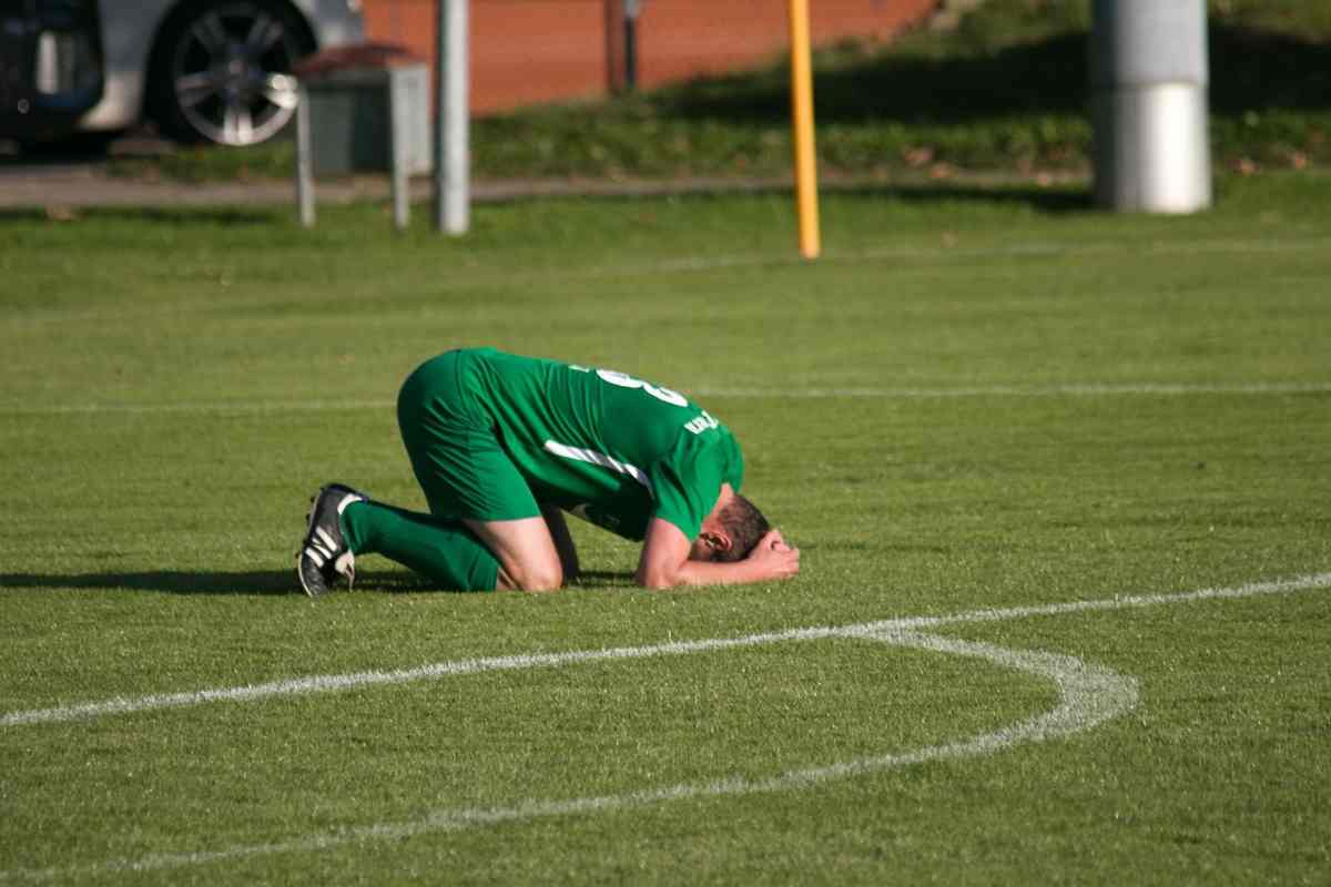 dramma nel calcio depressione