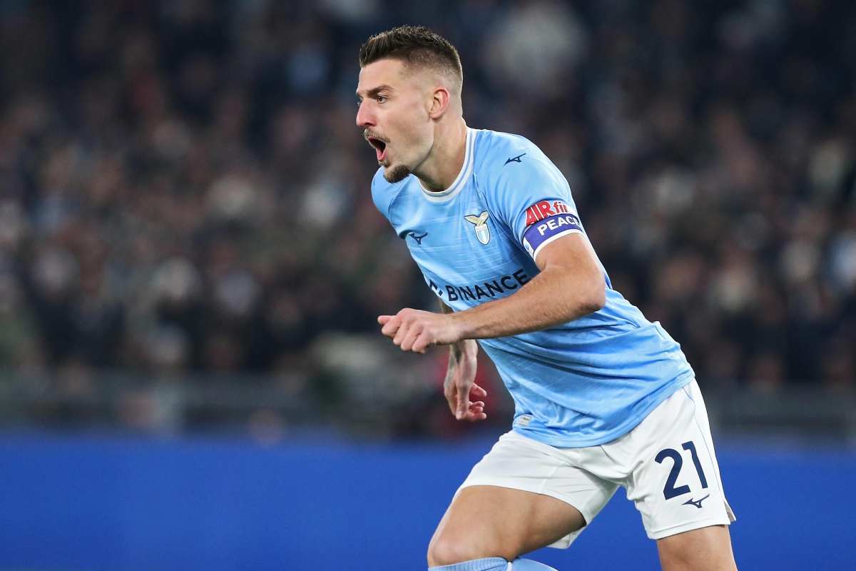 Milinkovic-Savic in bianconero