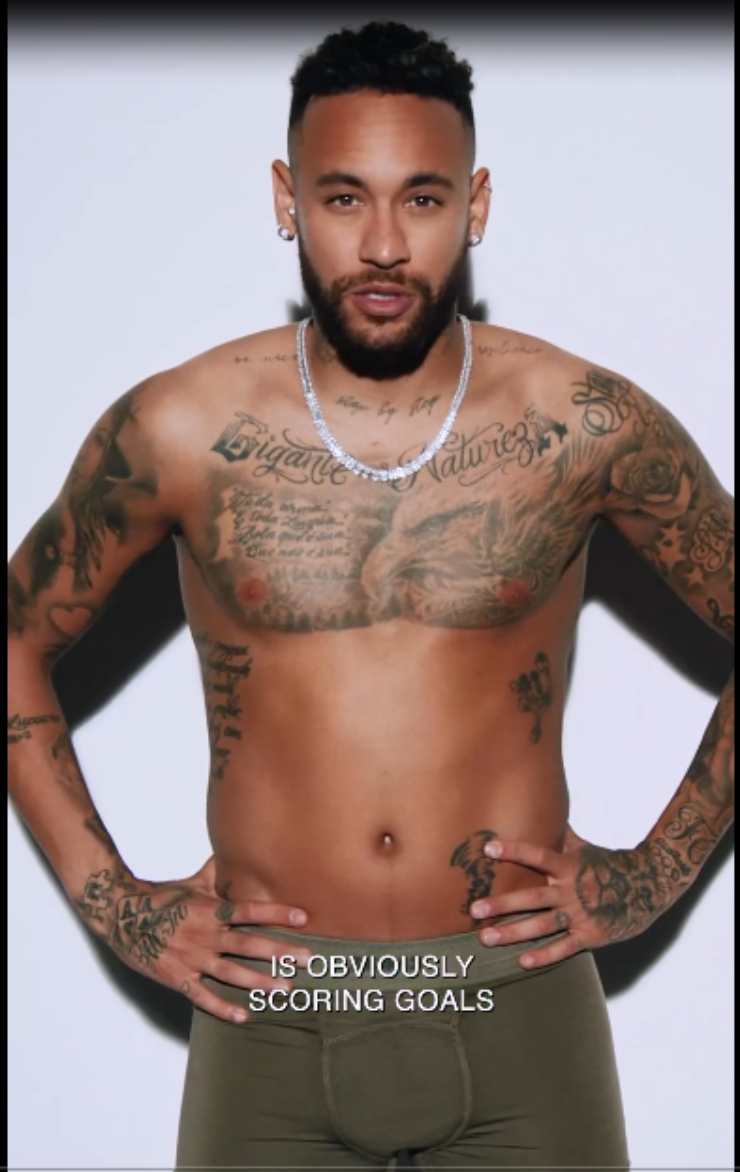 Neymar testimonial intimo Kim Kardashian