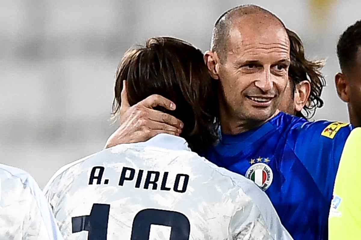 Pirlo critica il lavoro di Allegri