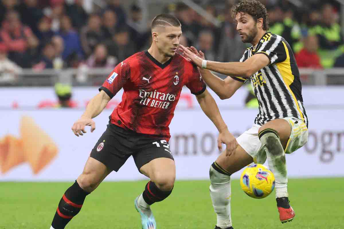 Luka Jovic in azione 