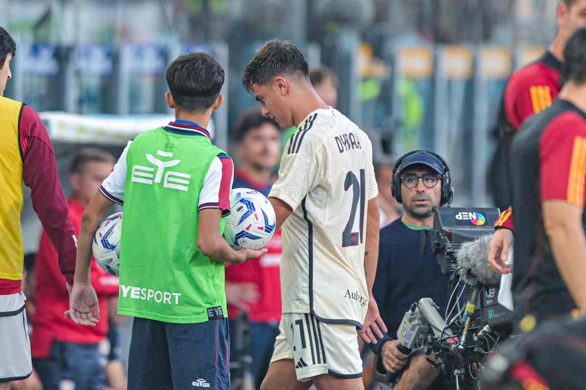 Roma infortunio Dybala