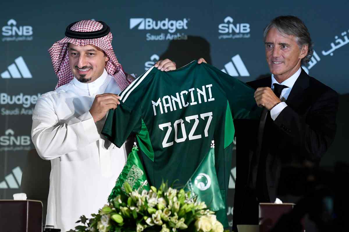 Esonero Mancini Arabia Saudita