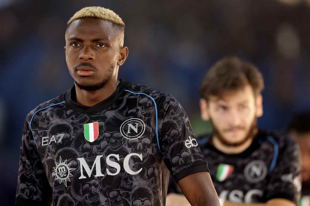Infortunio Osimhen