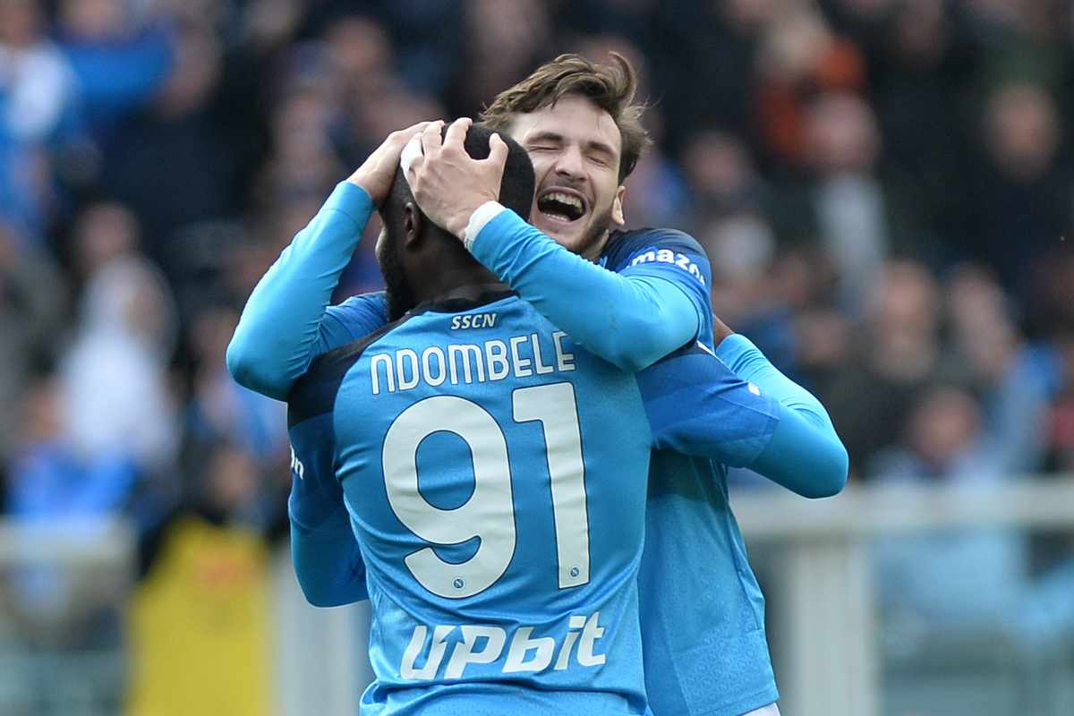 Campione d'Italia Napoli fuori rosa