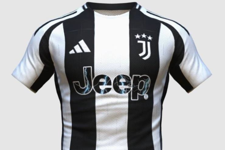 Juventus maglia bianconera 2024-2025