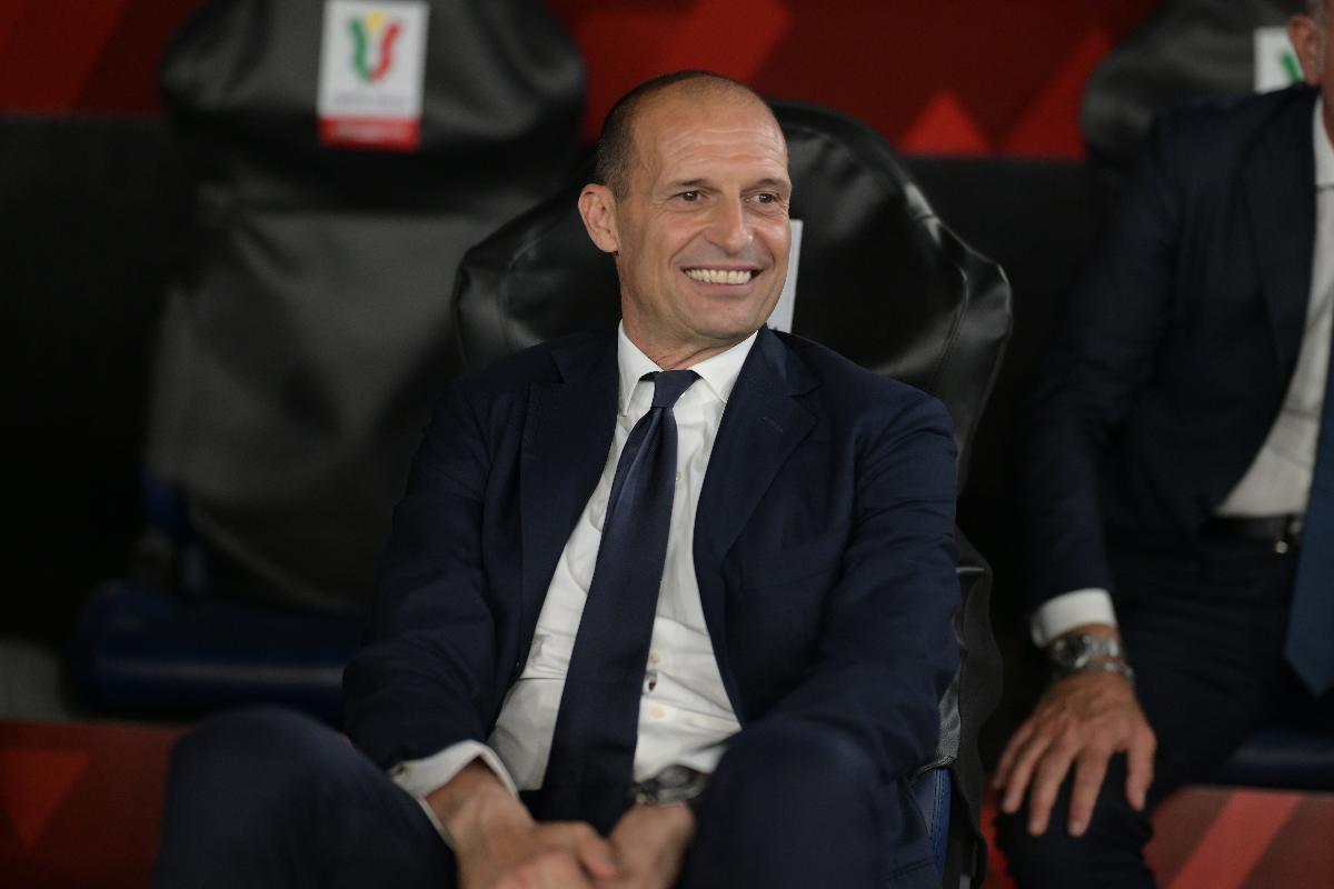 Allegri sorridente
