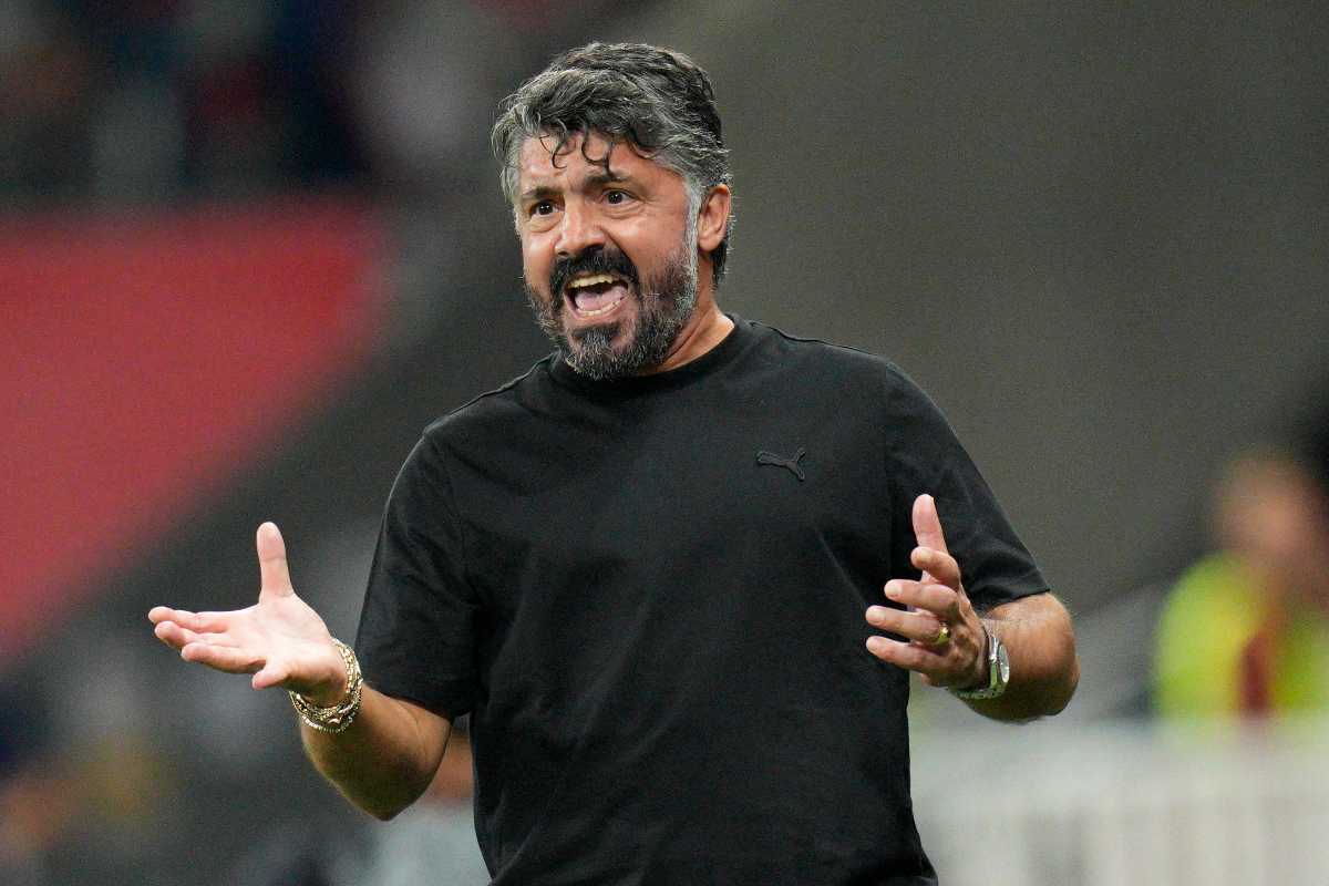 Rino Gattuso furioso