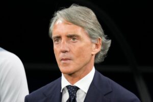 Mancini in primo piano