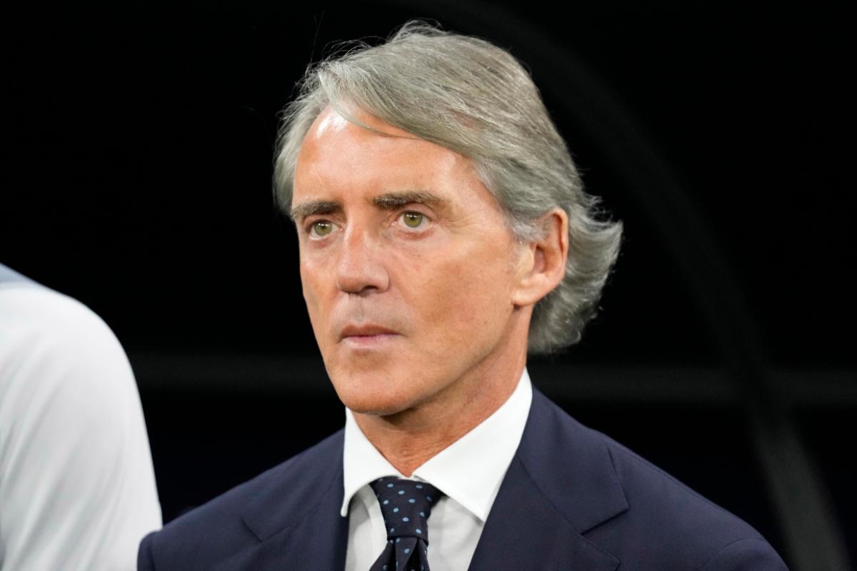 Mancini in primo piano