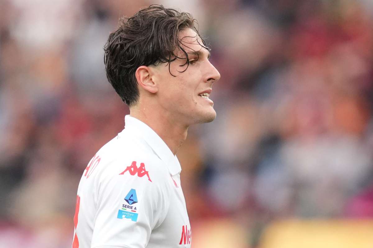 Zaniolo in primo piano
