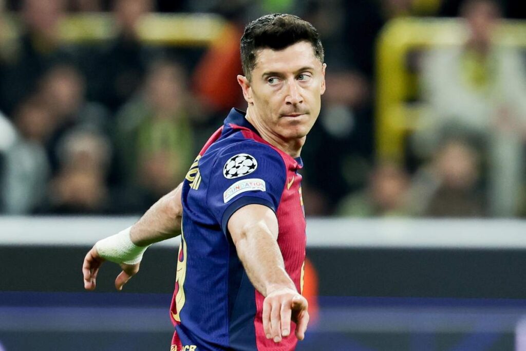 lewandowski esulta