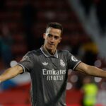 Lucas Vazquez in azione Real