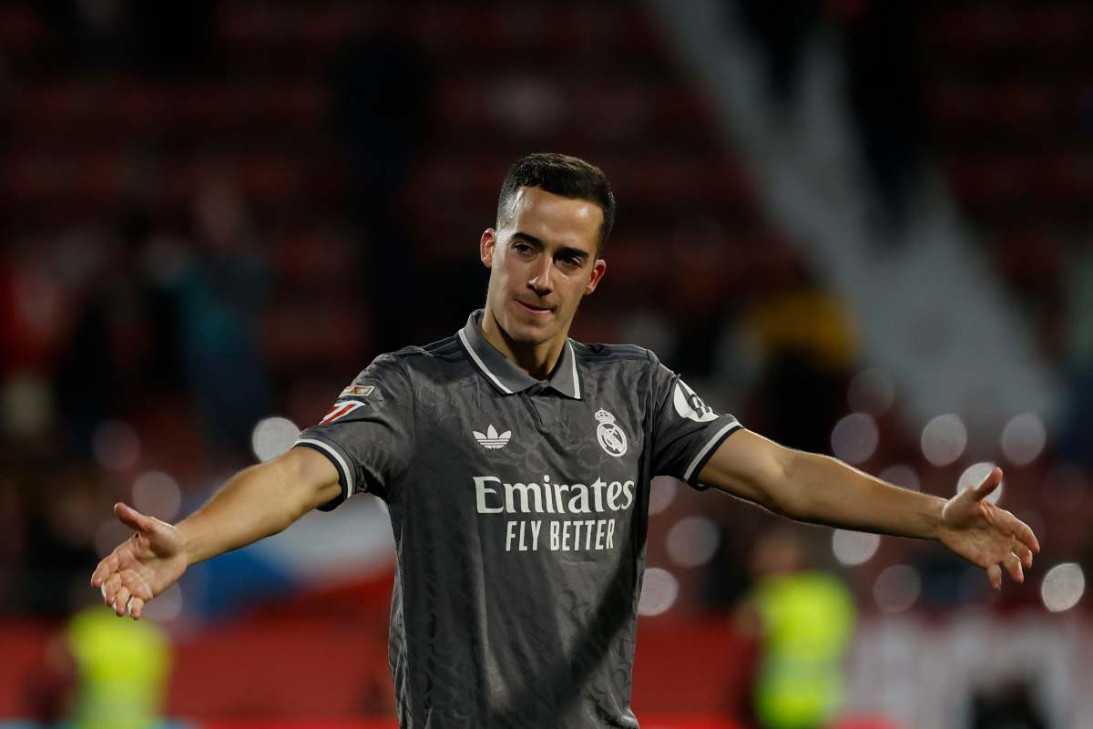 Lucas Vazquez in azione Real