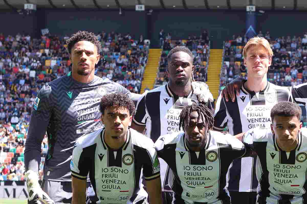 Udinese posa squadra